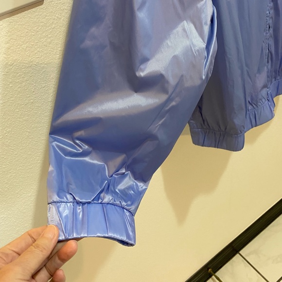 Converse Big Girls Periwinkle Full Zip Rain Jacket - XL - Picture 2 of 7